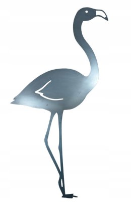 Ozdoba prezent Flaming ze stali 42x90cm