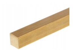 Pręt kwadratowy z mosiądzu 30x30 1000mm (100cm)