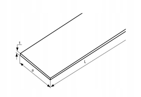 Płyta gumowa ryflowana gr. 8/2mm x 1200mm x 1000mm