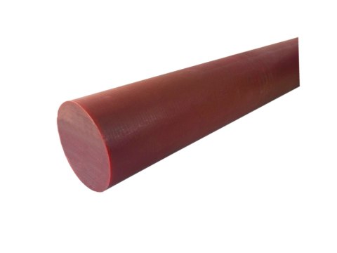 Pręt poliamid wałek fi 65x310mm PA6-G czerwony