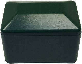 Nasadka zewnętrzna prostokątna 20x30 5szt zielona