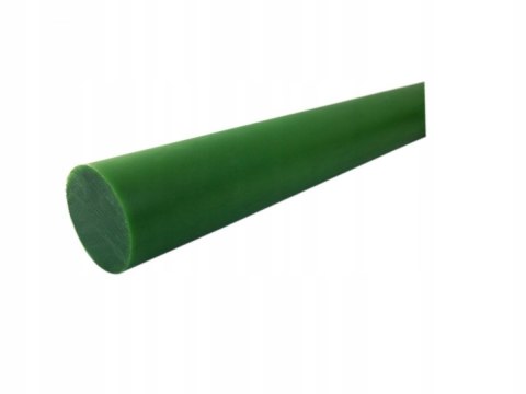 Pręt poliamid wałek fi 40x500mm PA6-G zielony