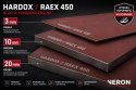 Blacha Hardox / Raex 450 trudnościeralna 10 mm 1000x2000 mm
