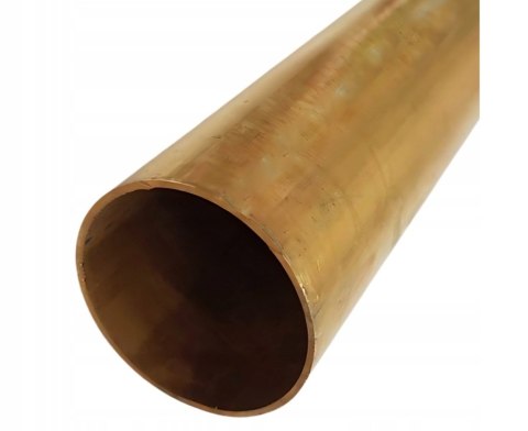 Rura okrągła z mosiądzu M63 25x2 3000 mm