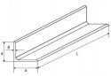 Kątownik nierdzewny AISI 304 35x35x4 6000mm