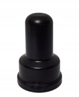 Maskownica o wydłużonym kształcie M12/H44 czarna 100 szt
