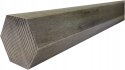 Pręt 6-kątny nierdzewny S30 mm dł.3000mm AISI 304