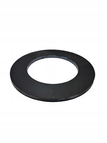 Blacha stalowa formatka koło 130x6 mm z otworem centralnym fi 80 mm