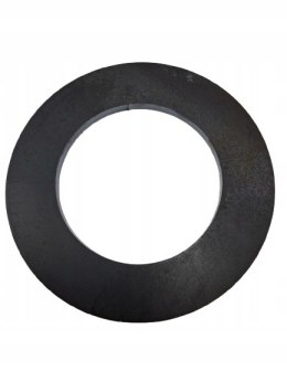 Blacha stalowa formatka koło 130x6 mm z otworem centralnym fi 80 mm