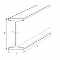 Dwuteownik stalowy IPN 240x106x8,7 długość 6000mm