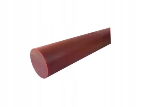 Pręt poliamid wałek fi 130x500mm PA6-G czerwony
