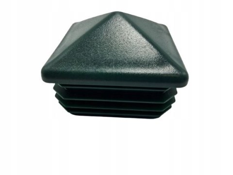Zaślepka profila koperta 70x70 mm zielona 5szt.