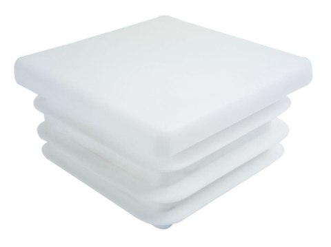 Zaślepka profila biała 10x10 mm kwadrat 100szt.
