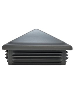 Zaślepka profila koperta 80x80 mm szara 5szt.